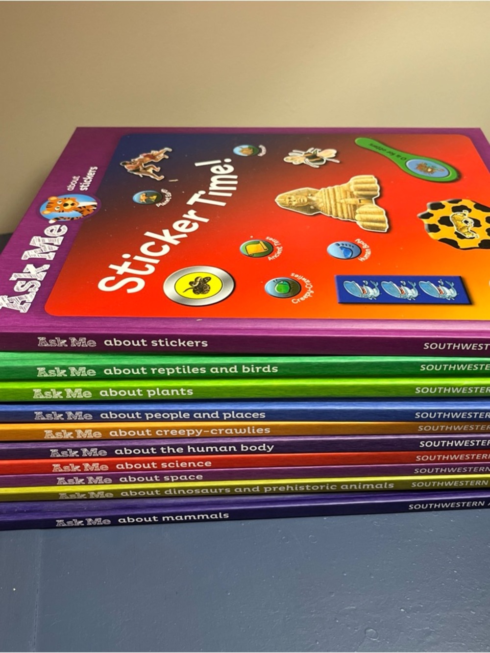 Lot of 10 “Ask Me About " Children’s Picture Books Southwestern Advantage